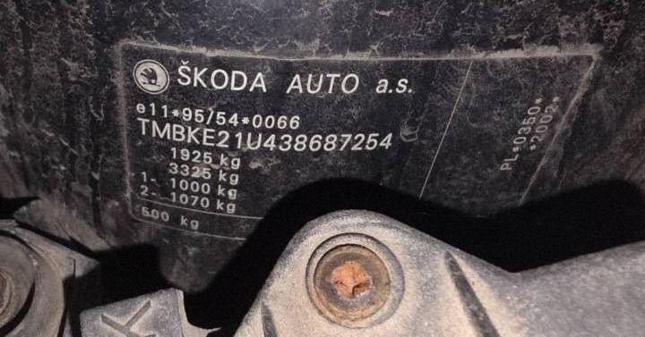 SKODA OCTAVIA and 1U LIFT 00- window door left front front 2002 ROK