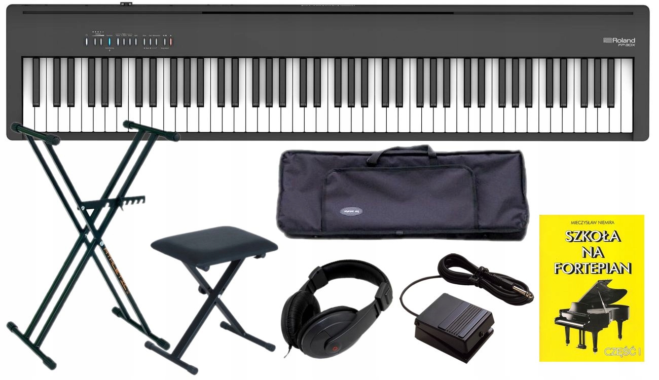 ROLAND FP-30X BK PIANINO CYFROWE DO NAUKI MAX 4