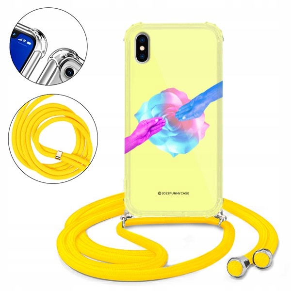 

Etui Crossbody Żółty Do Iphone X Case Crazy