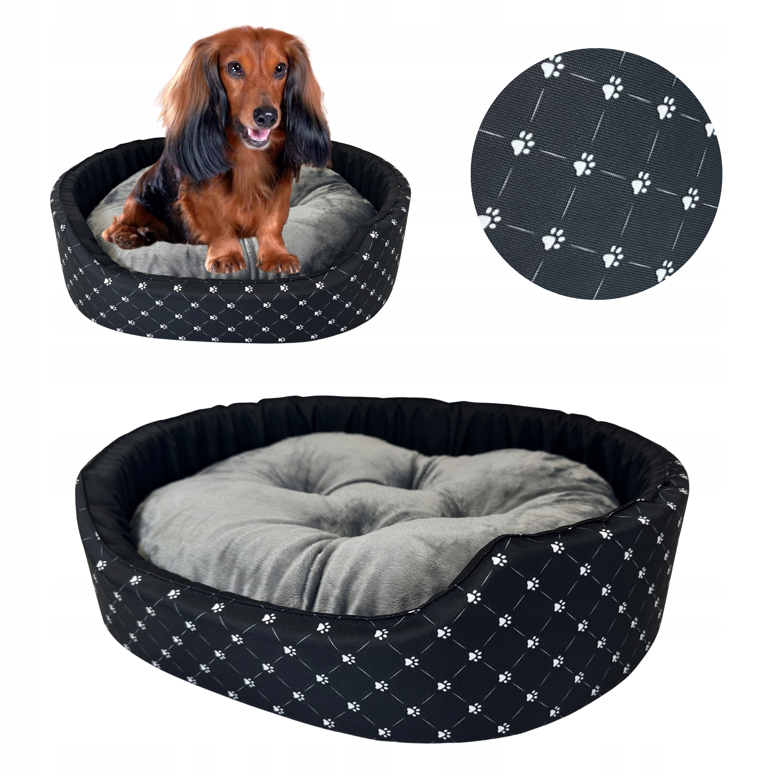 Levně Pelíšek pro psa Potah Pohovka Kotec Vodotěsná M 57x48 cm barvy