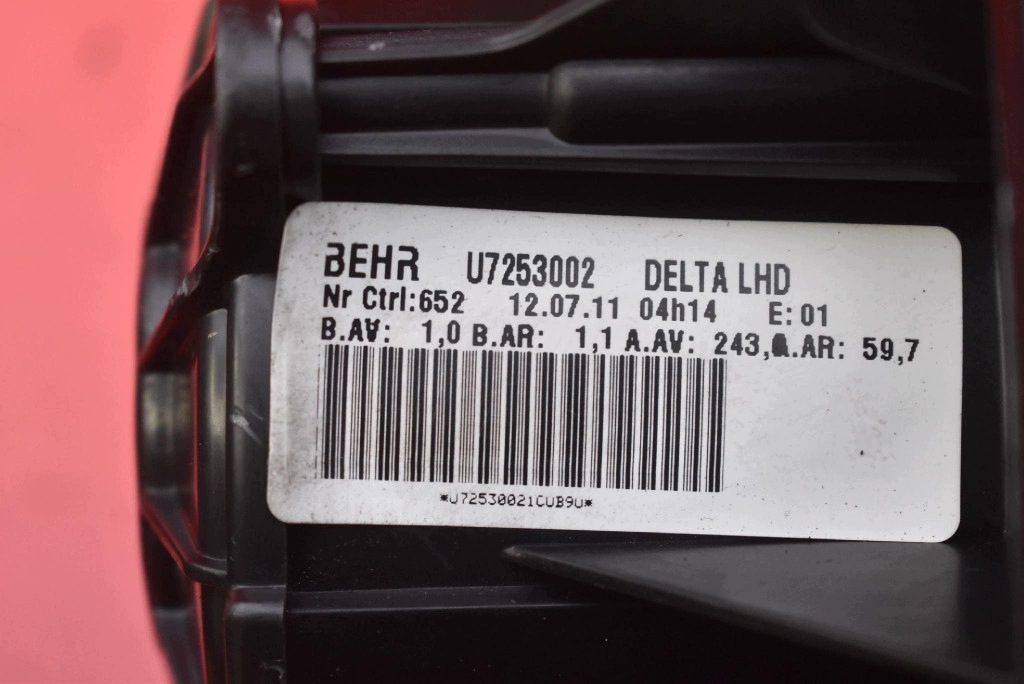 riscaldamento ventola bocchette EU U7253002 OPEL ASTRA 4 IV J 09-12