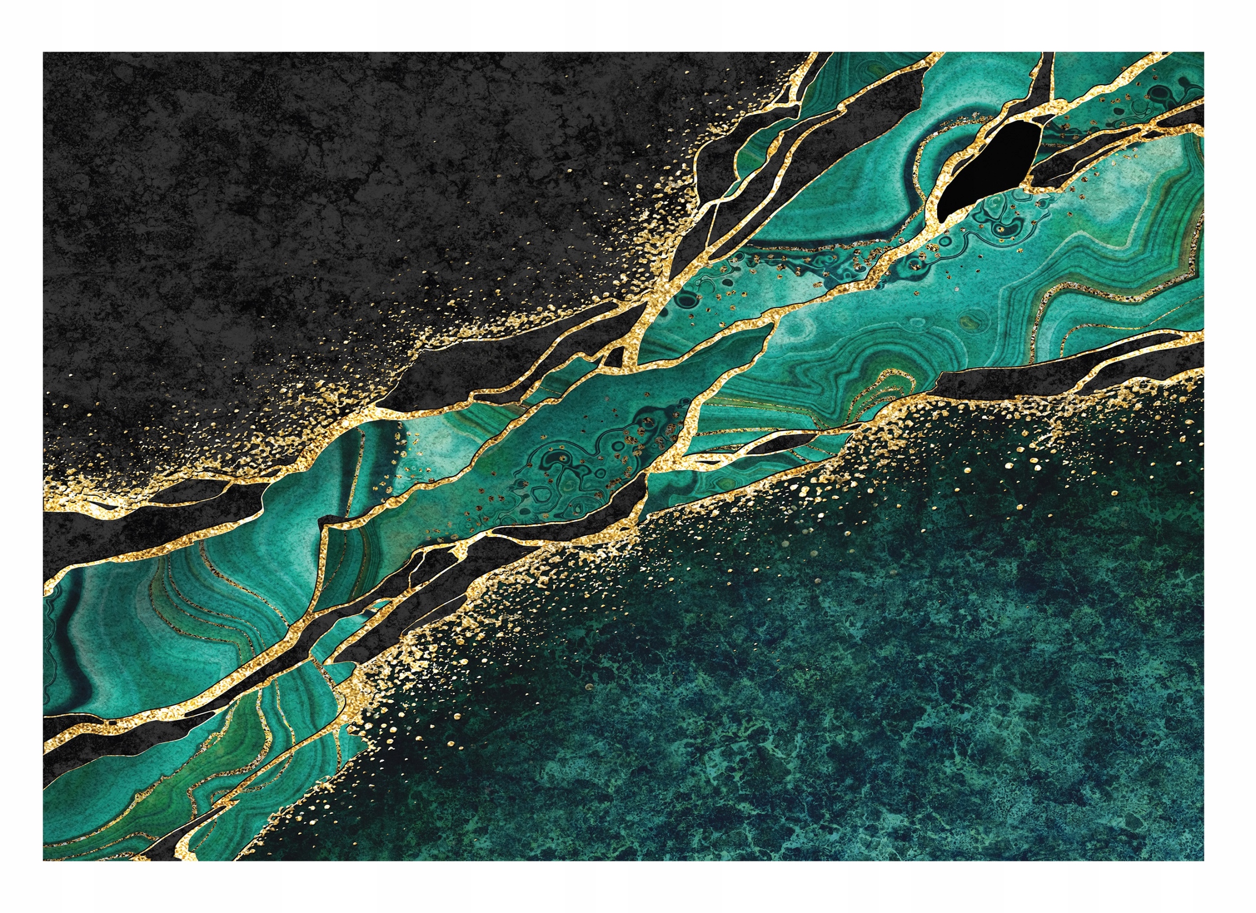 Fototapeta Mramor Kámen Černé zlato 254x184