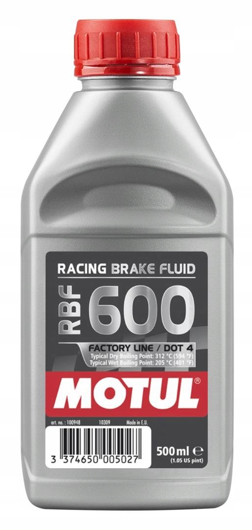

Płyn hamulcowy motul rbf600 factory line 0,5 litra