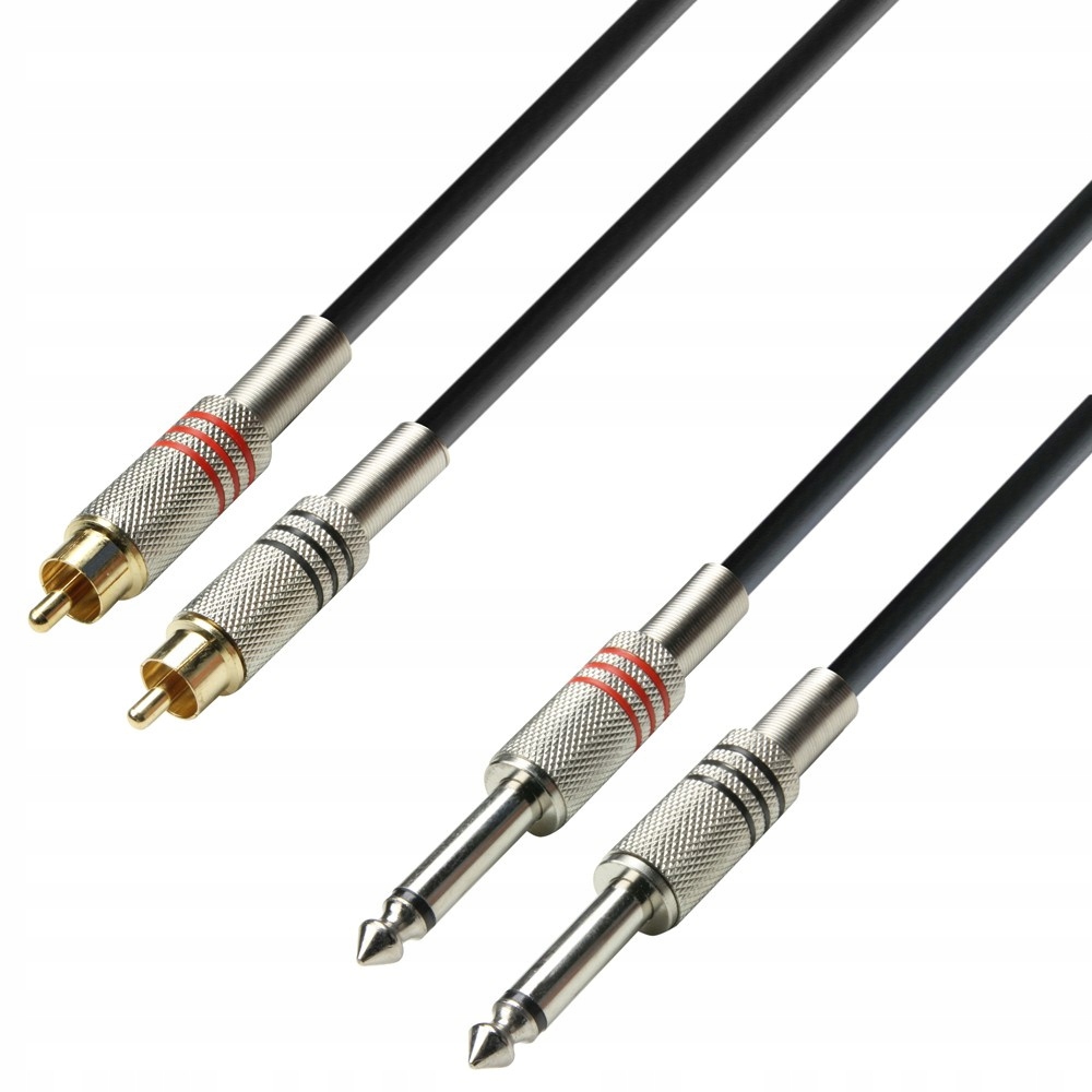 

Adam Hall Cables Tpc 0100 2 x Rca 2 x Jack mono 1m