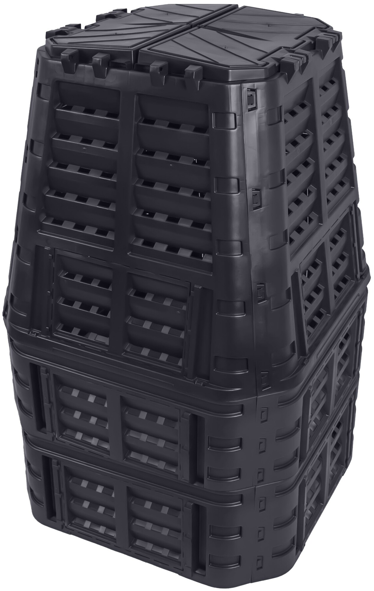 Kompostér 1-komorový Patrol group 1000 l černý