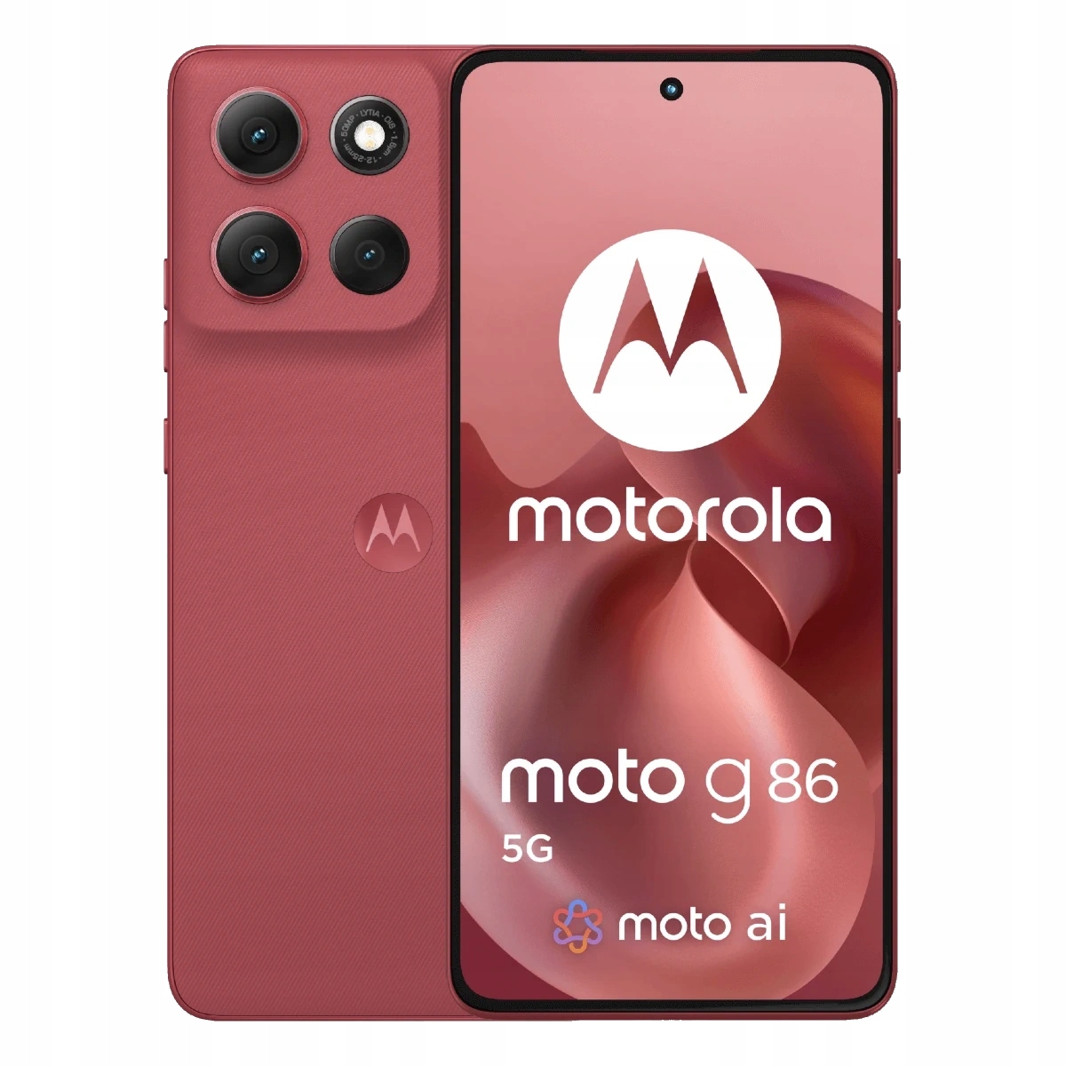 Telefon Motorola Moto G86 5G 8/256GB Czerwony 5200 mAh