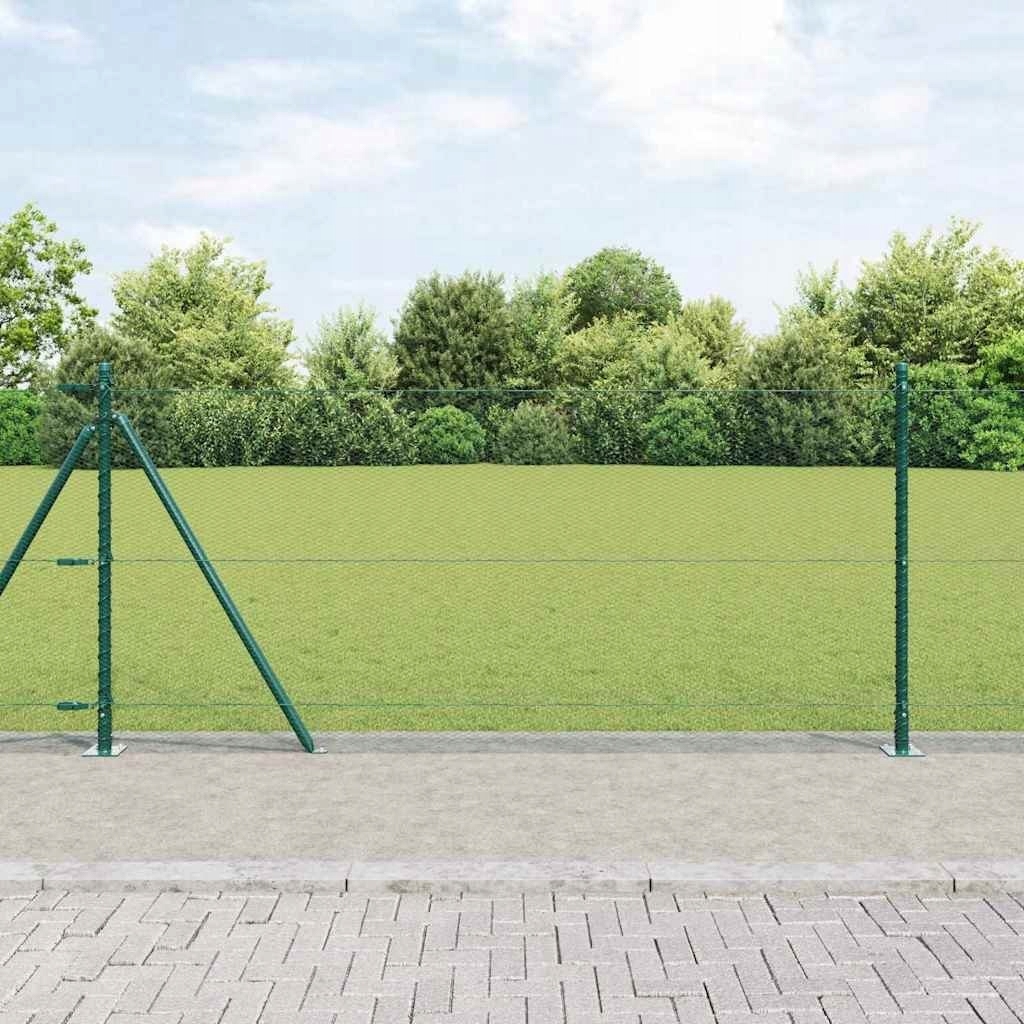 Hexagonální plot zelený 0.8x25 m ocel
