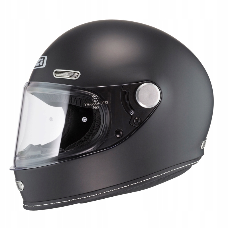 Motocyklová Prilba Nzi Revival Matt Black (XL)