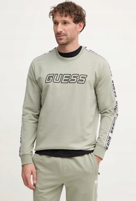 Pánská mikina Guess arlo cn sweatshirt