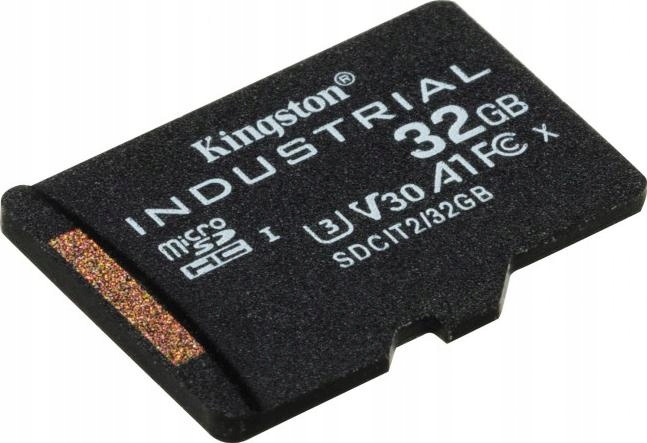 Kingston 32GB microSDHC Industrial C10 A1 pSLC Card + SD Adapter — 5