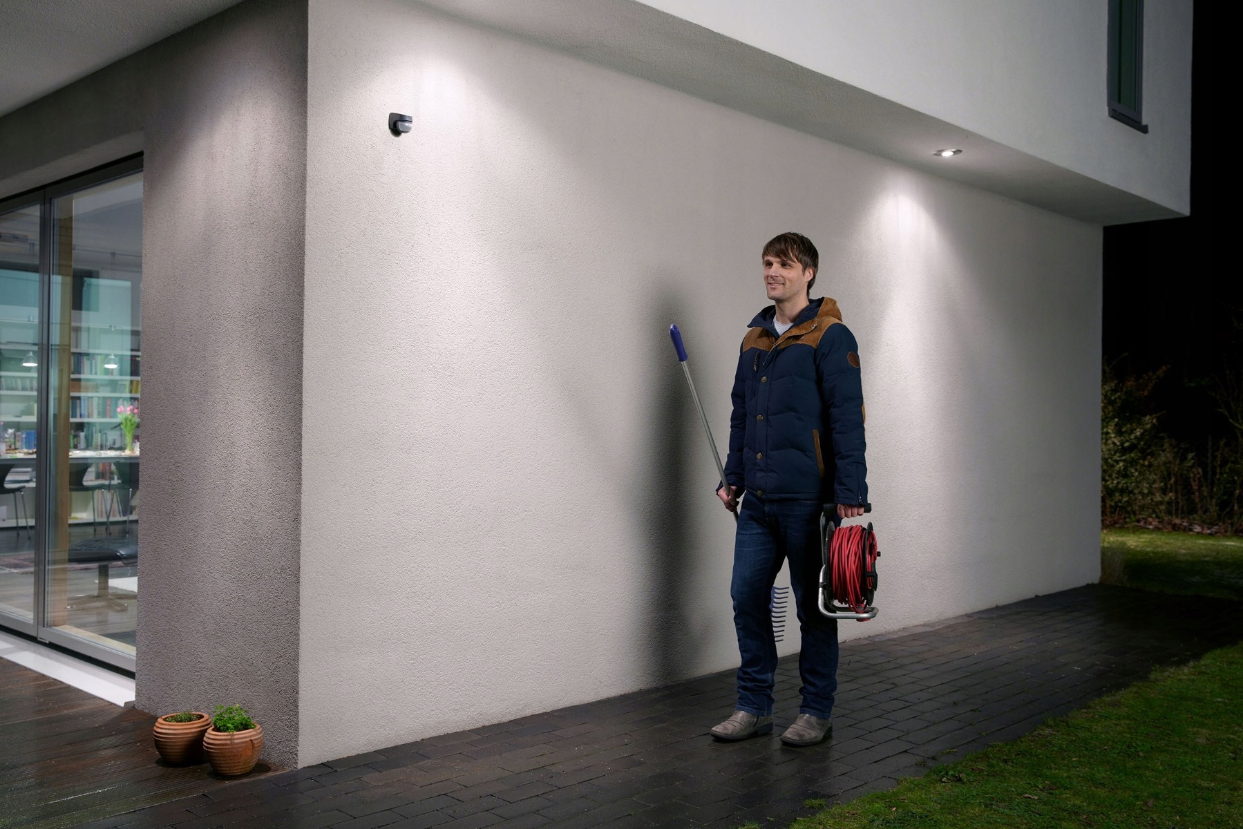 Czujnik Ruchu Natynkowy Ścienny PIR IP44 LEDVANCE Stan opakowania oryginalne