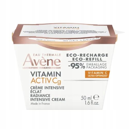 Avene Vitamin Activ Cg krem intensywnie rozjaśniający eco refill 50 ml
