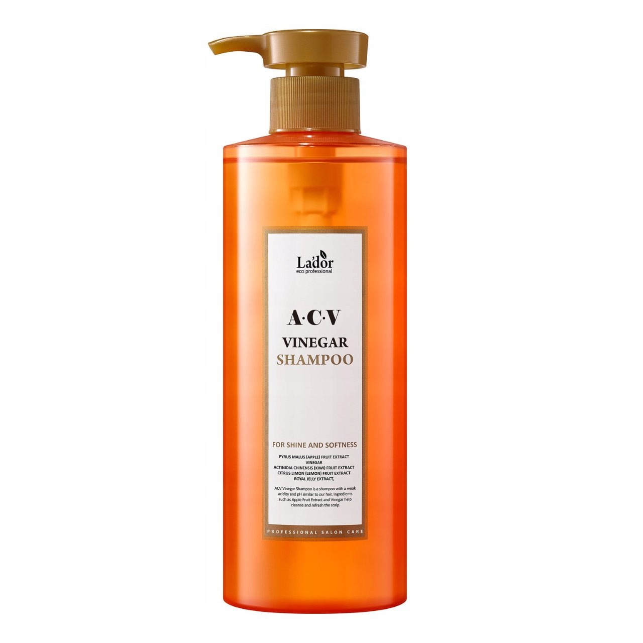 La'dor Šampon Hydratační Acv Vinegar Shampoo s Rostlinnými Extrakty 430 ml
