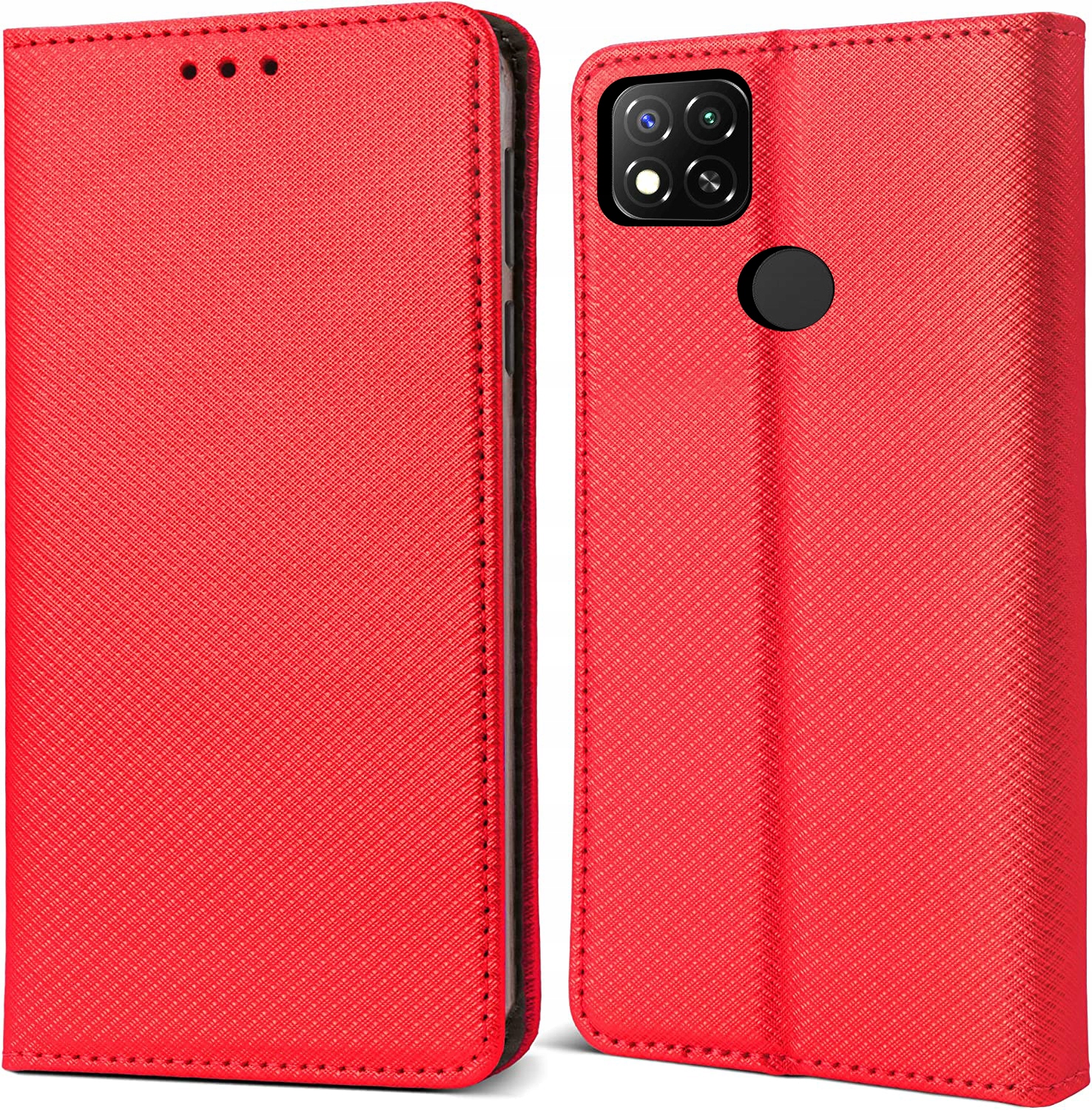 ETUI MAGNES SMART CASE + SZKŁO do XIAOMI REDMI 9C