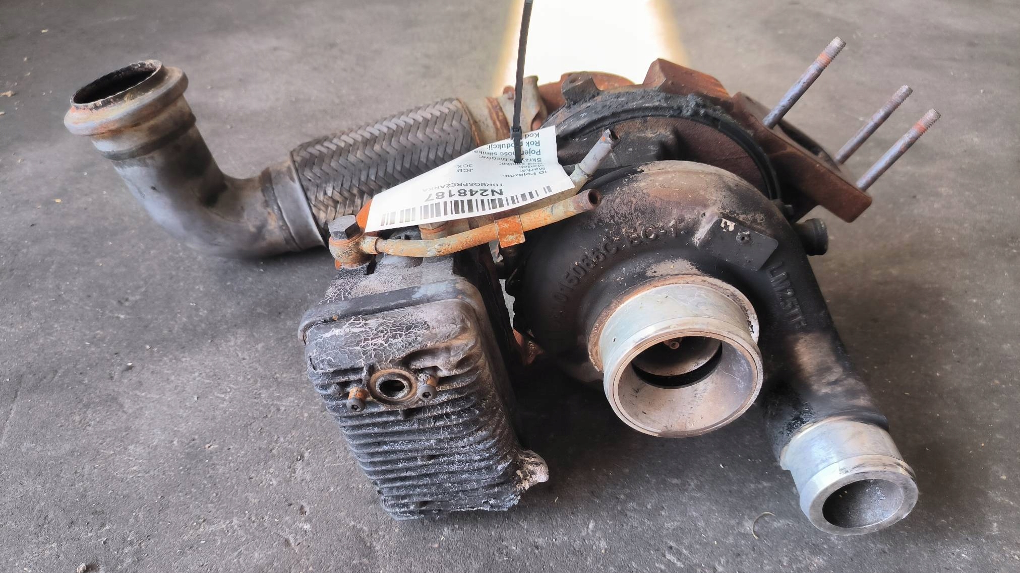 turbo JCB 3CX