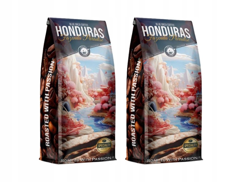 Kawa ziarnista Blue Orca Coffee Honduras Fazenda Paradiso 2 x 1 kg