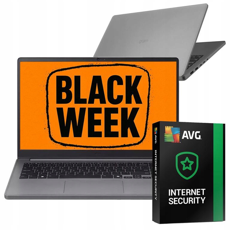 Notebook Lg Gram Book 15U50T-G.ARS2U1 i5-13 32GB 2TB Iris Xe Fhd Win 11 Avg