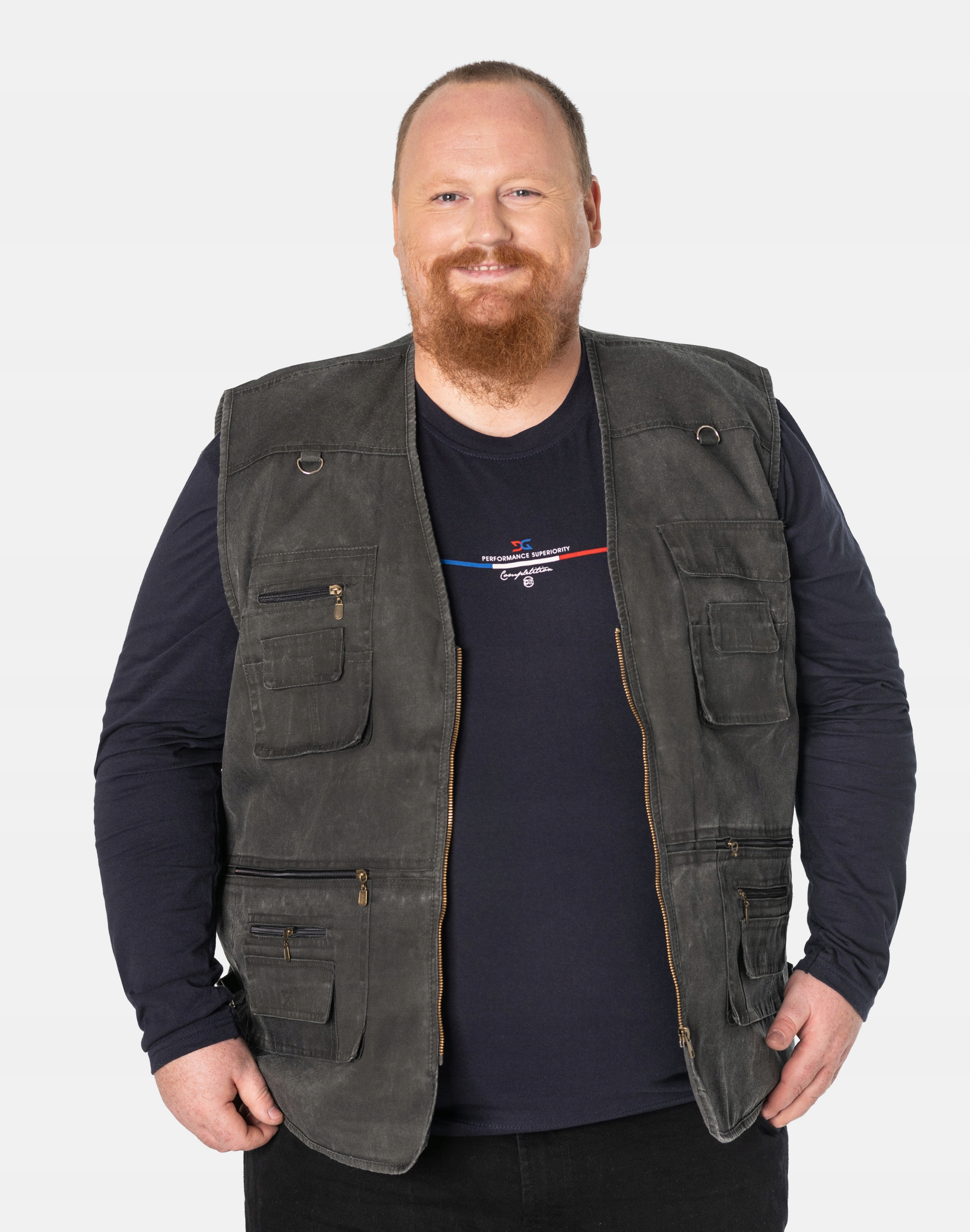 Большой мужской жилет без рукавов куртка Serda B022-4 10XL модель сафари мужской жилет с 14 карманами