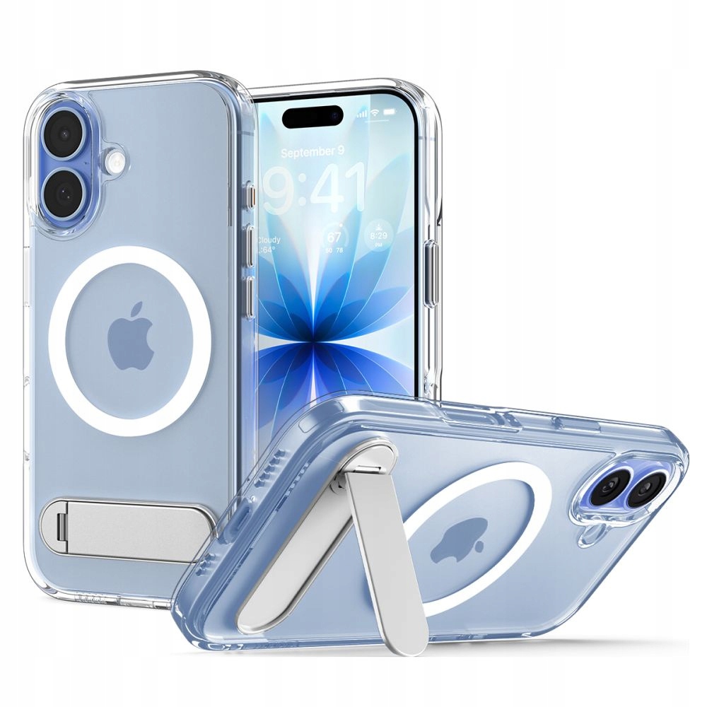 Pouzdro pro iPhone 17 – Spigen Ultra Hybrid „s“ Mag Magsafe transparetní