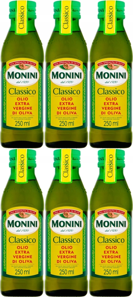 Oliwa z oliwek Extra Vergine Monini Classico 250ml x 6 sztuk