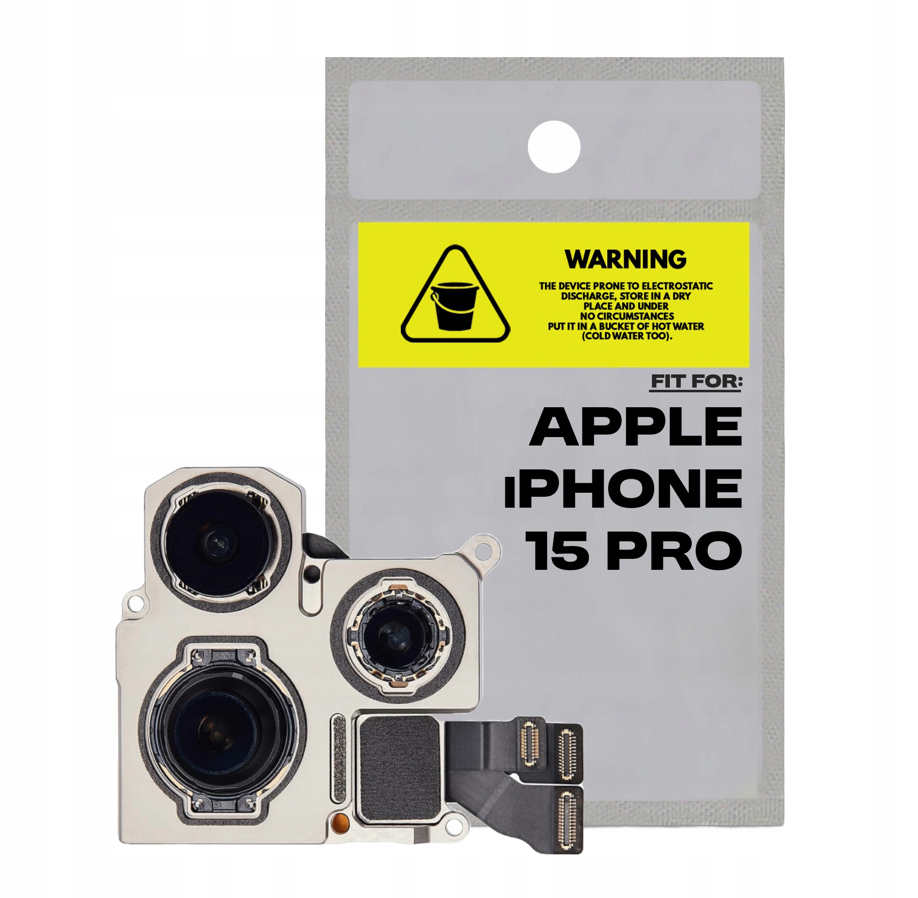 Originální hlavní fotoaparát a zadní kamera pro Apple iPhone 15 Pro A3102 A2848