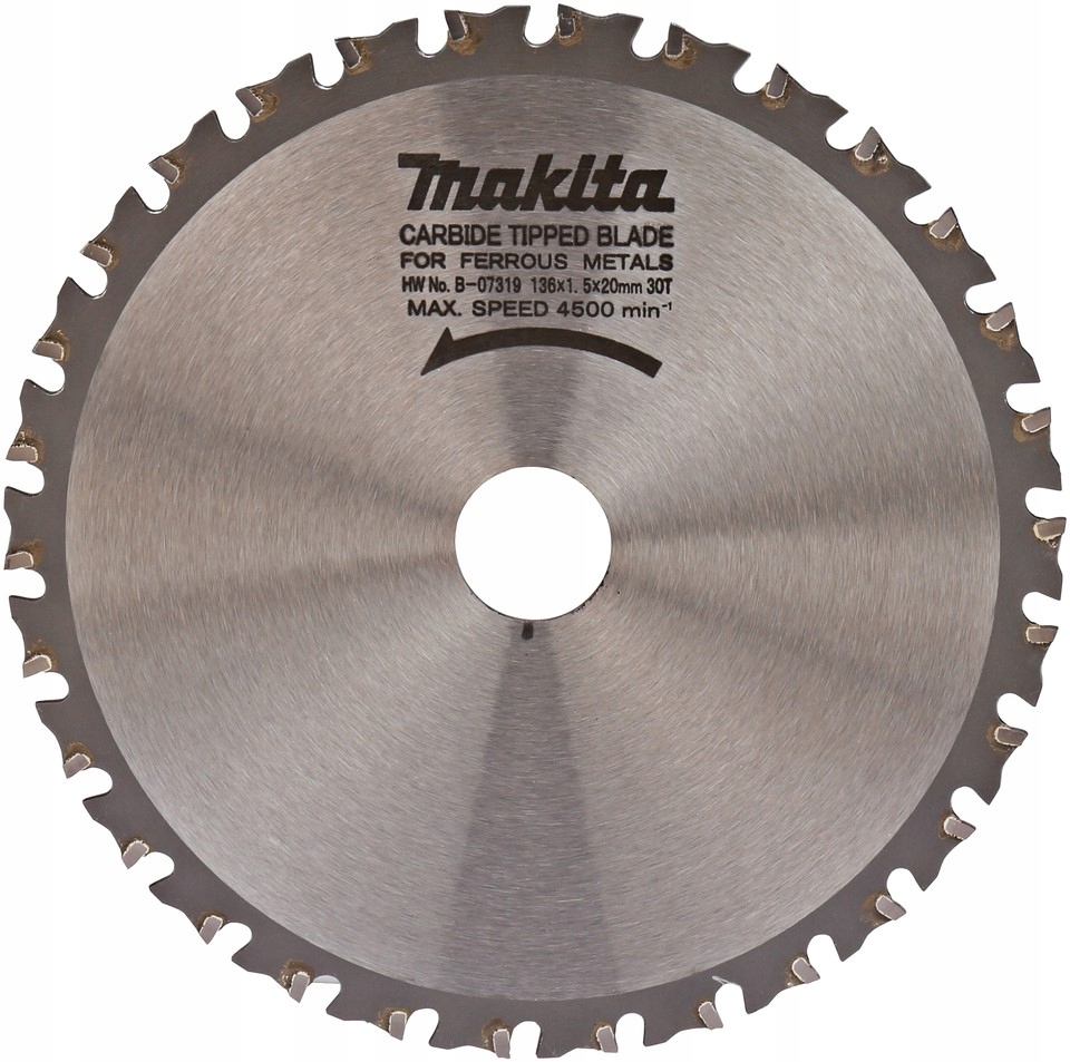 Řezací kotouč na kov Makita B-07319 136x20 mm