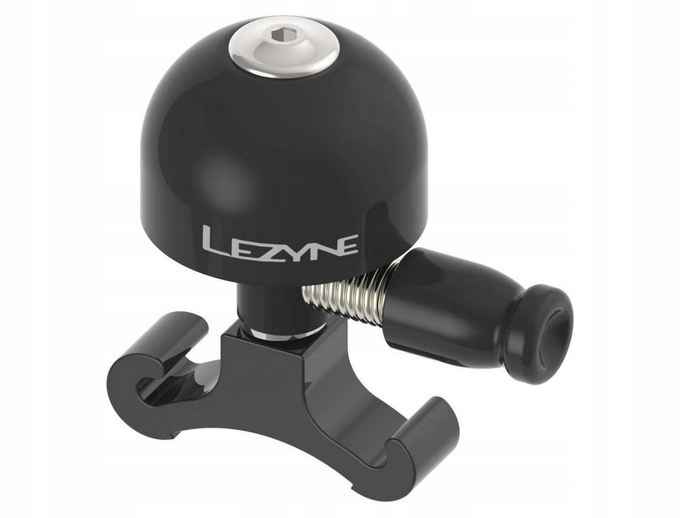 Dzwonek Lezyne Classic Brass Bell czarny rozmiar S