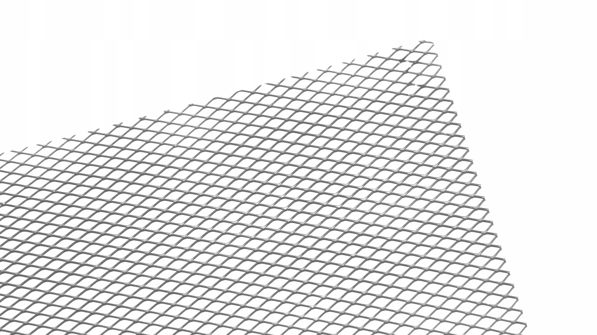 SIATKA ALU DIAMOND SILVER 100*33CM 6*3MM ATRAPA GRILL ZDERZAK Producent inny