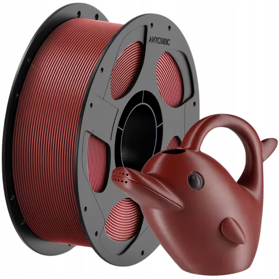 Filament Anycubic Petg-cf Syrup Brown Hnědá 1 kg Uhlíkové Vlákno