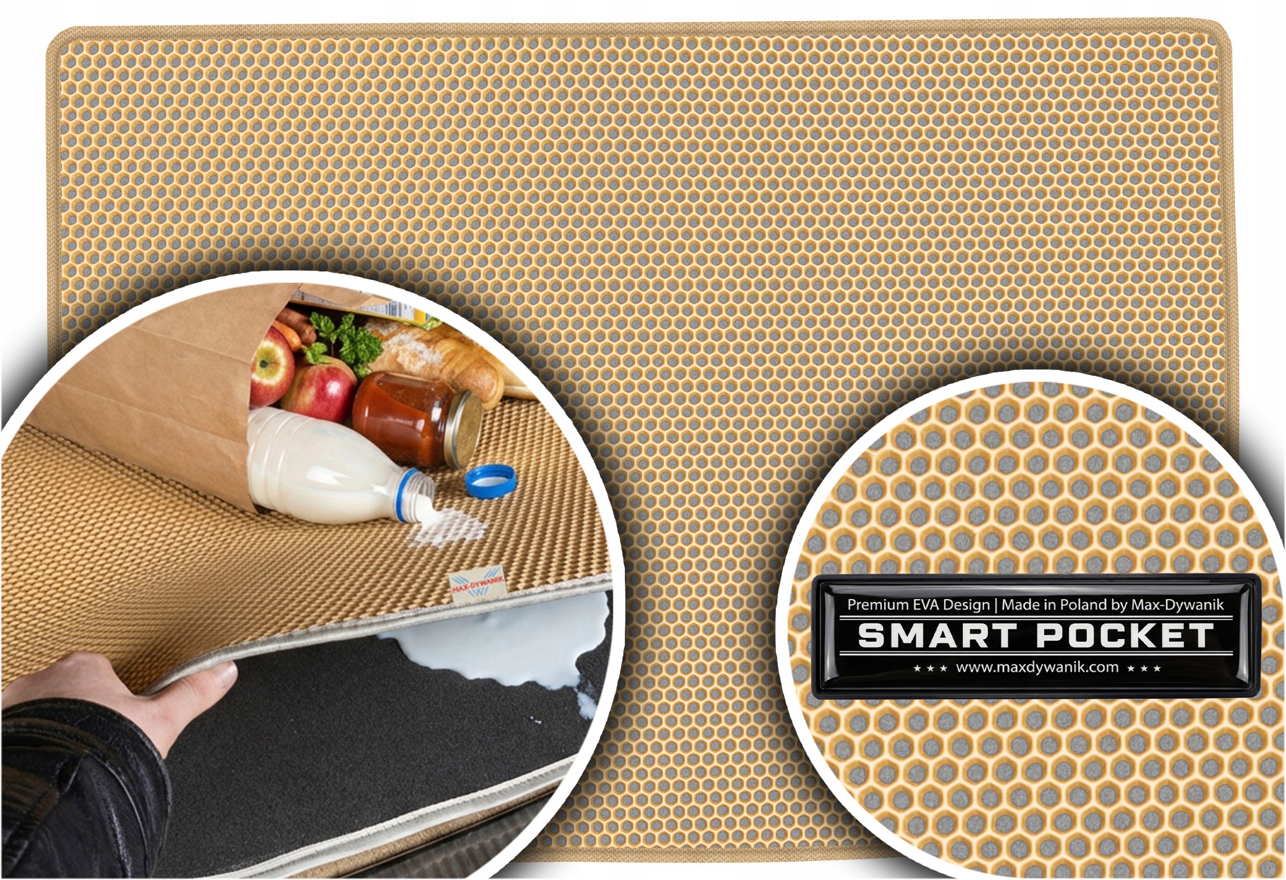 Bmw 1 F40 Hatchback 5D 2020 – Vložka do batožinového priestoru Eva Smart Pocket Béžová
