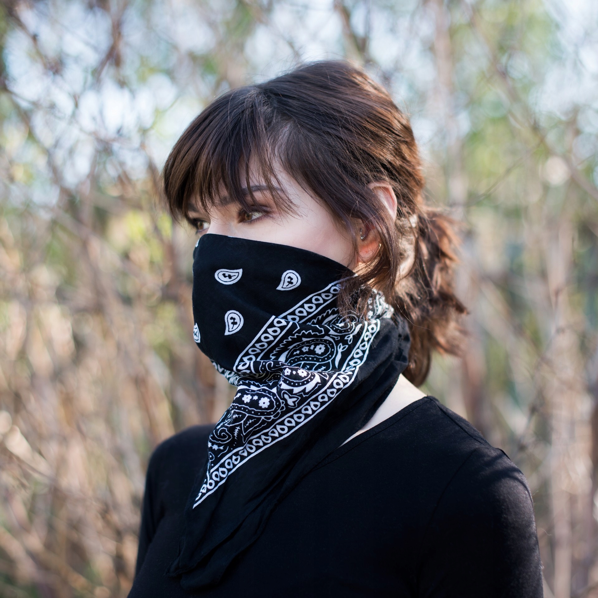 Szaleo apaszka BANDAMKA 100% bawełna sz13014-26 Rodzaj bandana