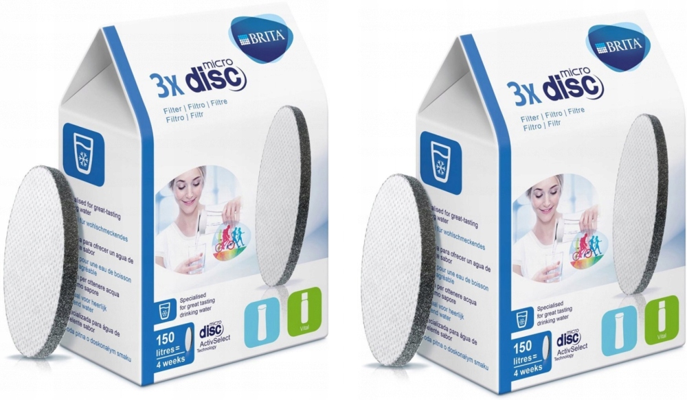 

6x dysk Brita MicroDisc do butelki Fill&Go