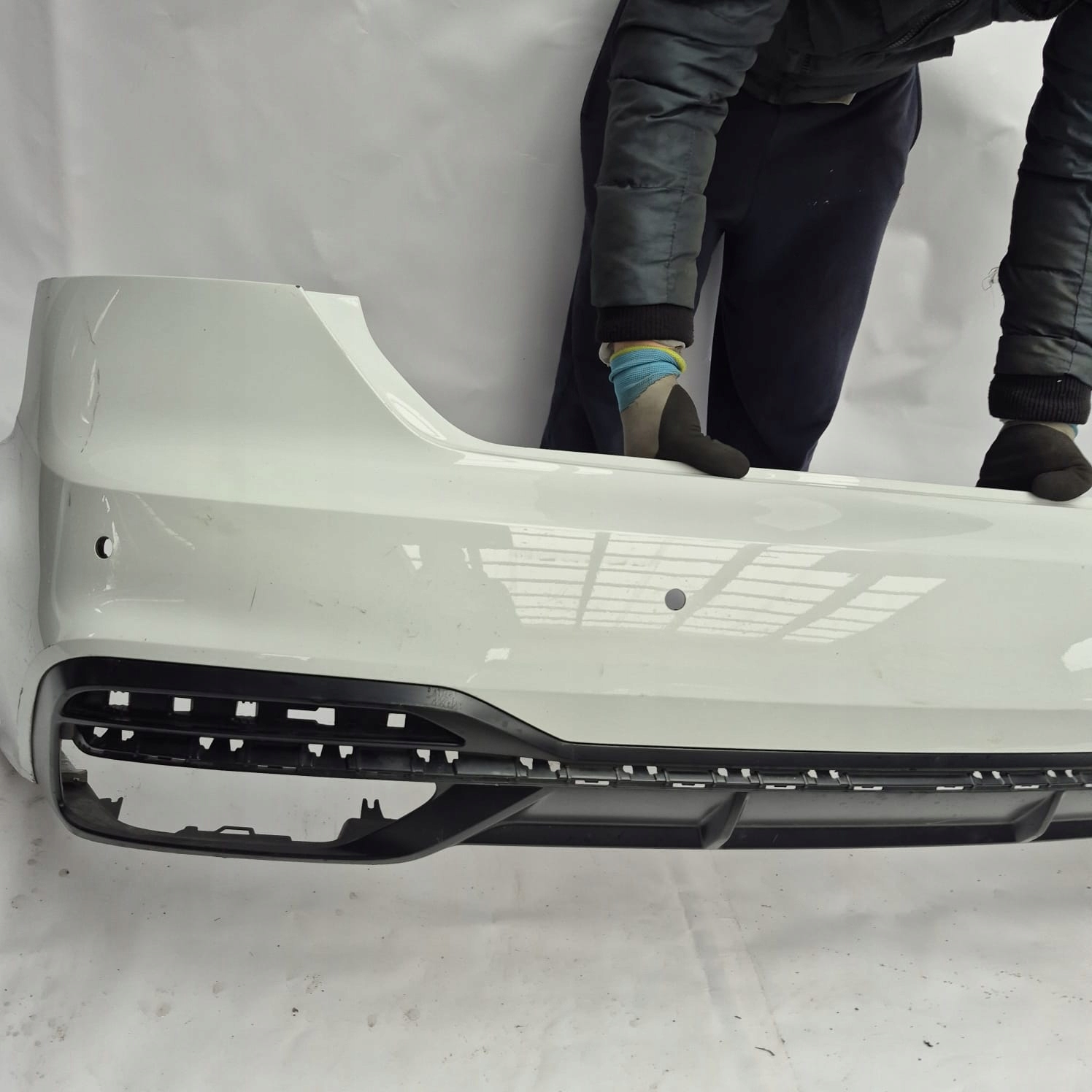 AUDI A5 S5 8W S-LINE LIFT 19- bumper rear part rear PDC