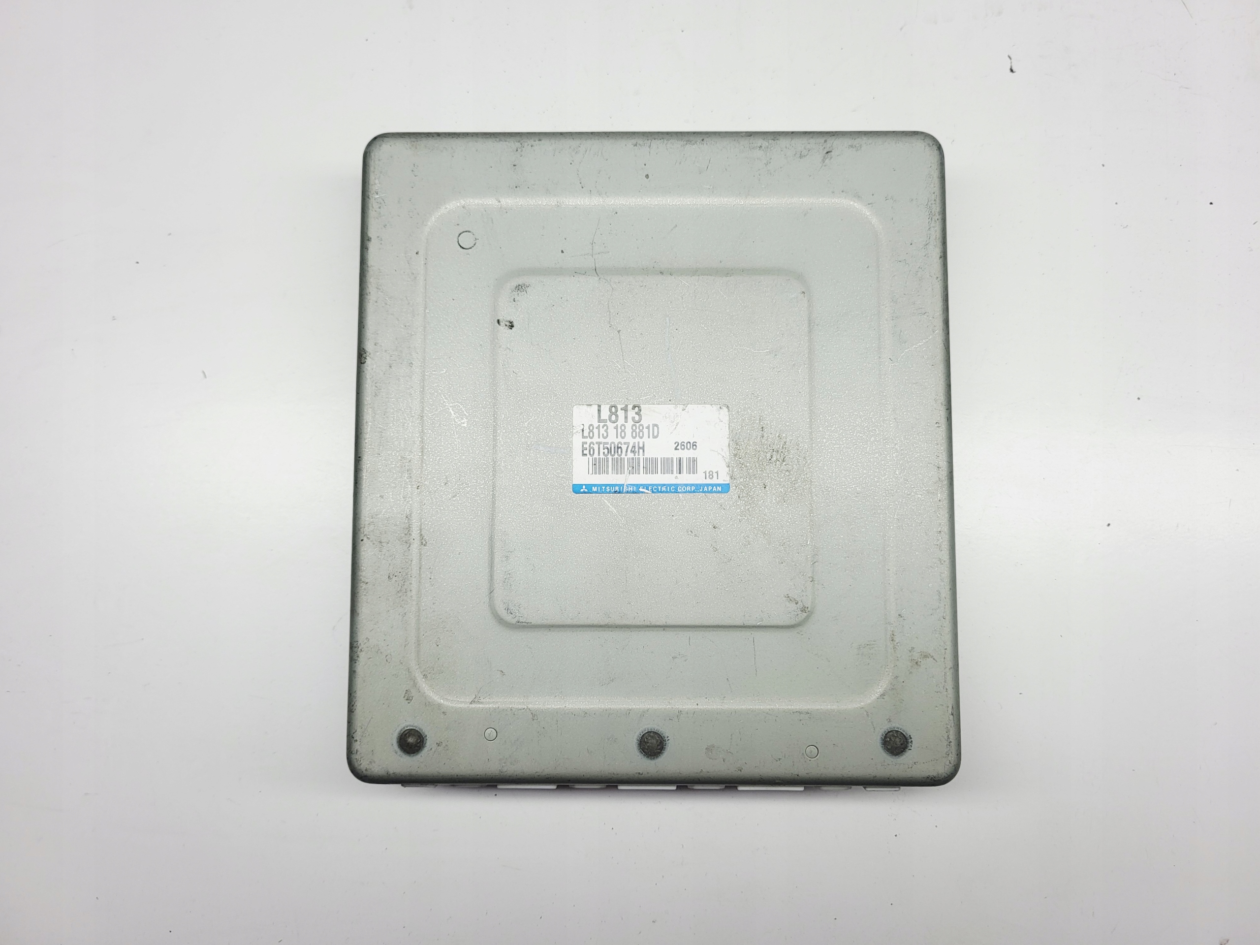 computer control unit of the engine MAZDA 6 GG 1.8 16V L81318881D E6T50674H