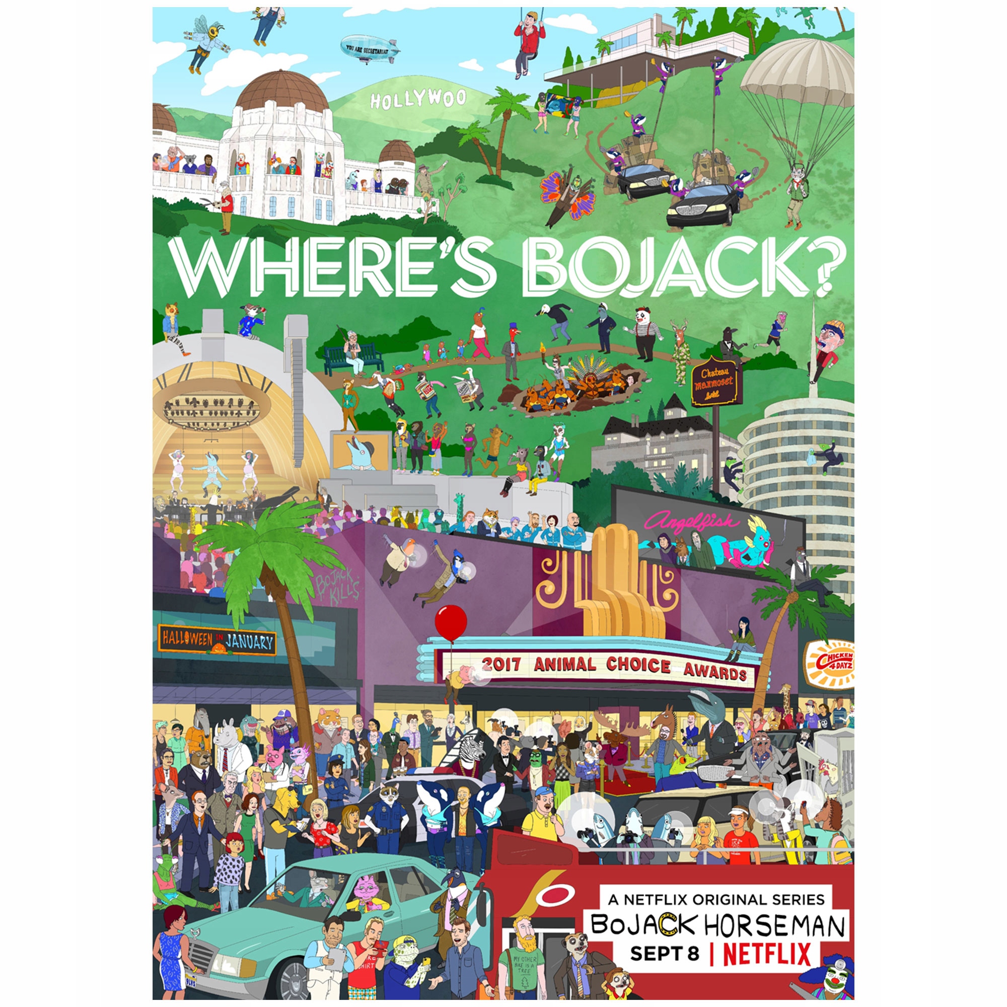 

Plakat BoJack Horseman 2014 Serial Tv Poster