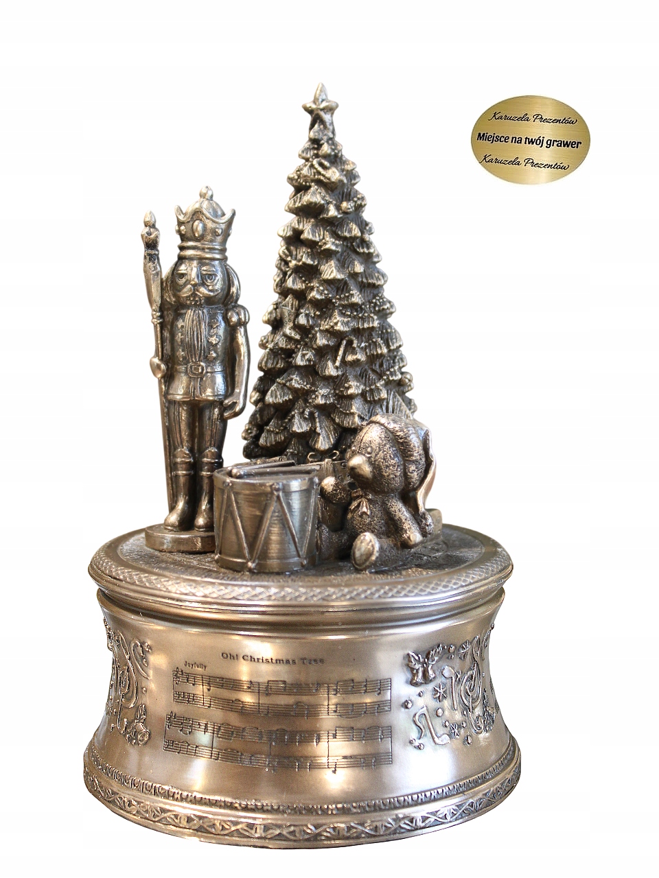 Hracia Skrinka Na Vianoce Luskáčik Vianočná Stromček Dekorácia VV