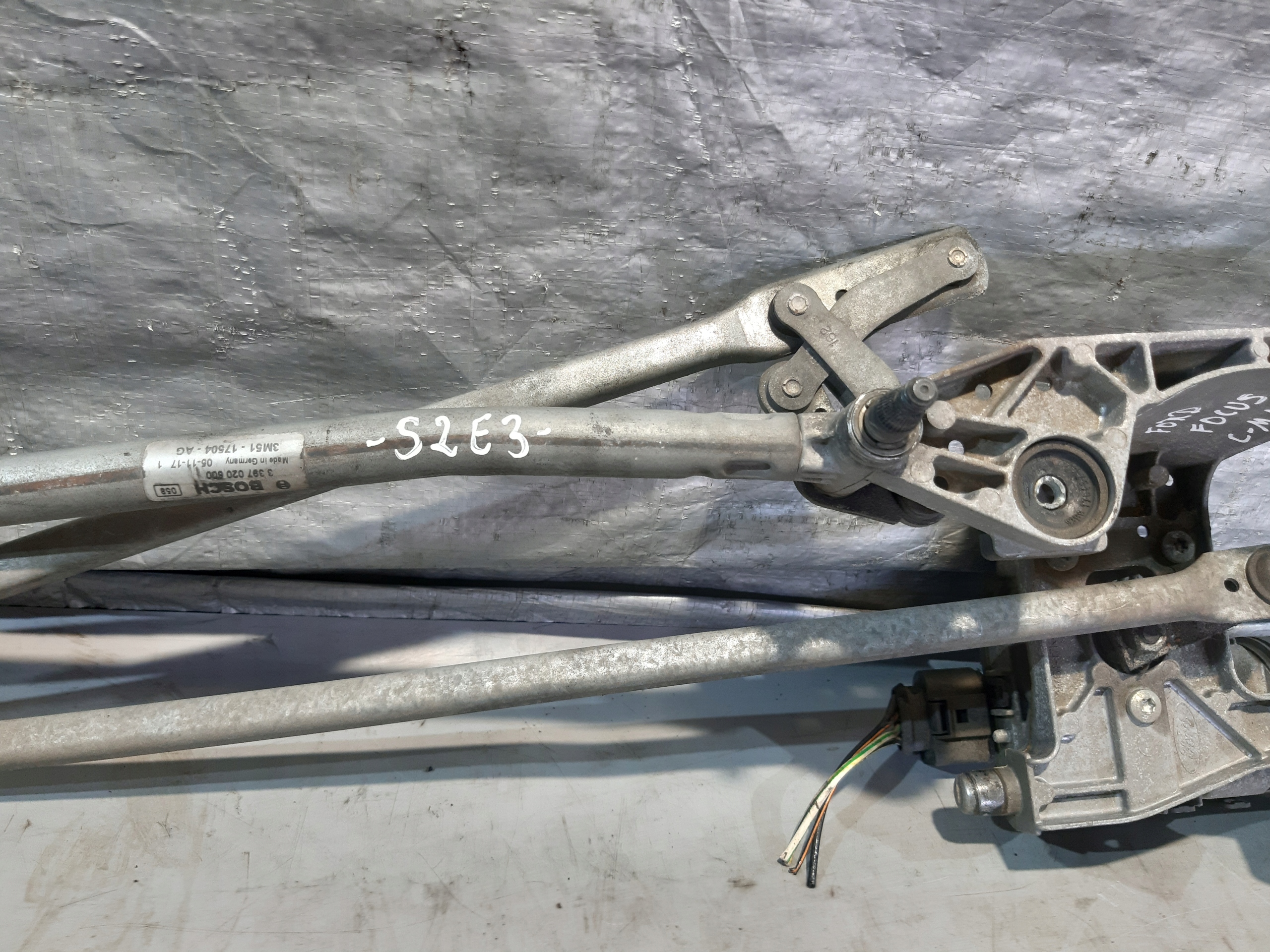 wiper mechanism front FORD FOCUS C-MAX and 3397020600 BOSCH