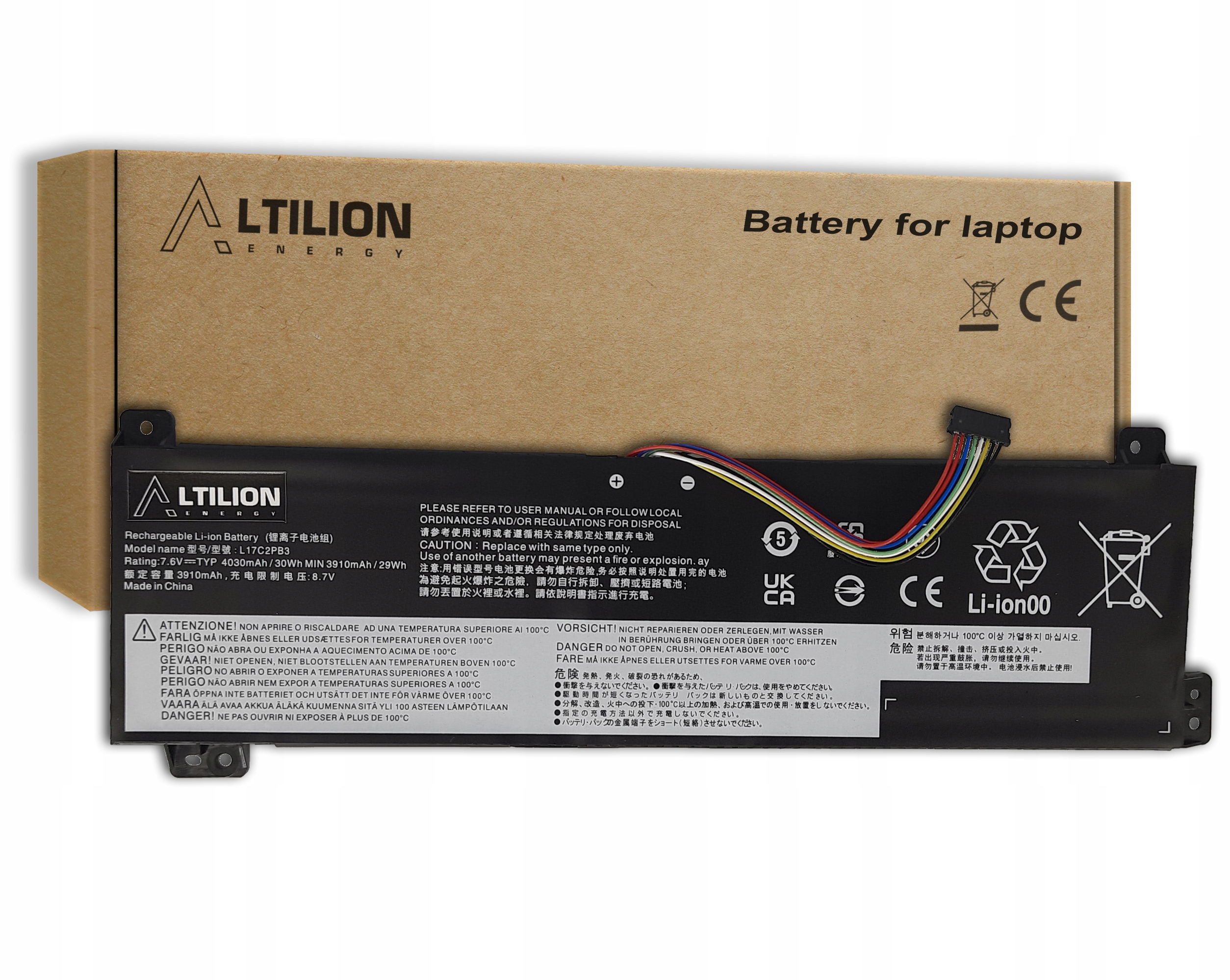 Bateria Altilion Energy L17C2PB3 kompatybilna z Lenovo