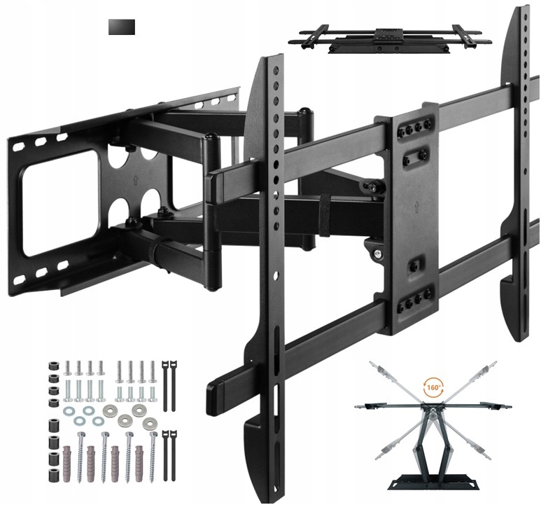 Otočný Pohyblivý Držák Pro Televizor Na 85X955 Tcl, Pevný Nástěnný