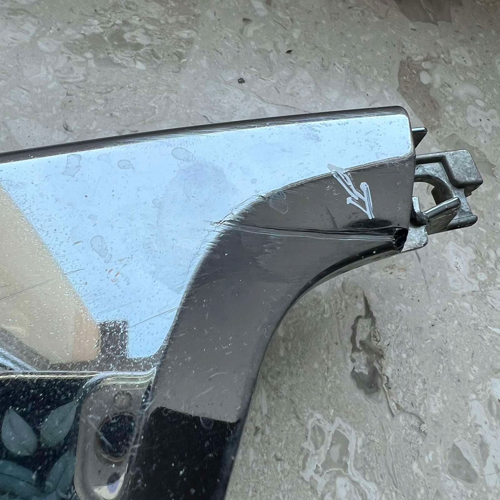 MITSUBISHI ASX 2016- moulding W bumper CHROM upper cap right 6407A170