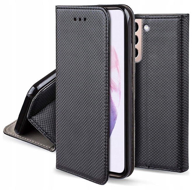 

Etui Case Smart Magnet Do Samsung S21 2x Szkło