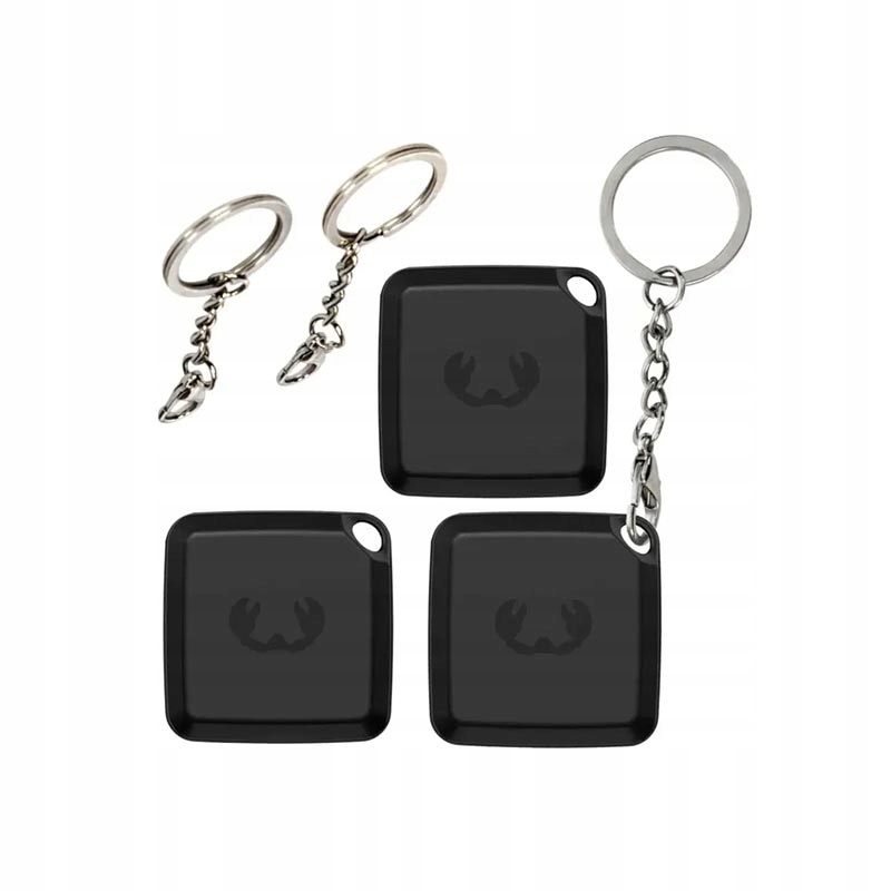 Lokalizator Gps Smart Finder Apple Fresh ’n Rebel zestaw 3 sztuk Czarne