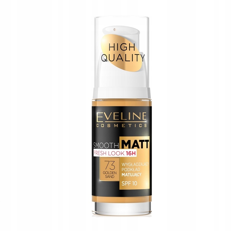 

Eveline Smooth Matt podkład 73 Golden Sand 30ml