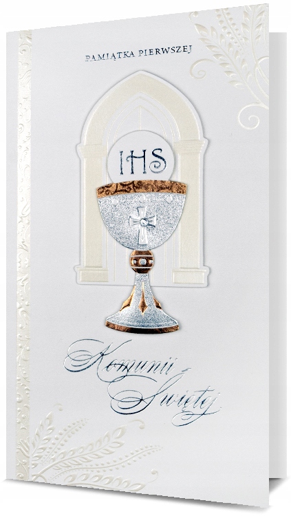 

Kartki na Komunię dla dziewczynki H1732