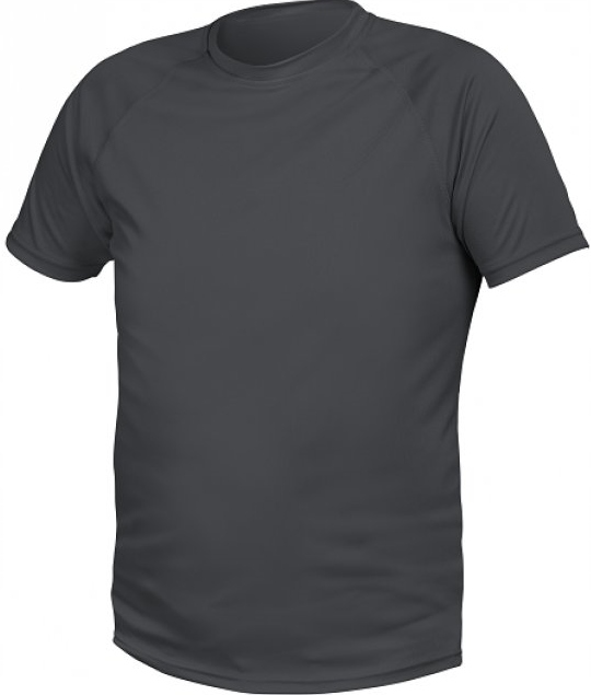 HOGERT T-SHIRT KOSZULKA GRAFITOWA POLIESTROWY GRAFITOWY BHP 60 / 3XL / XXXL
