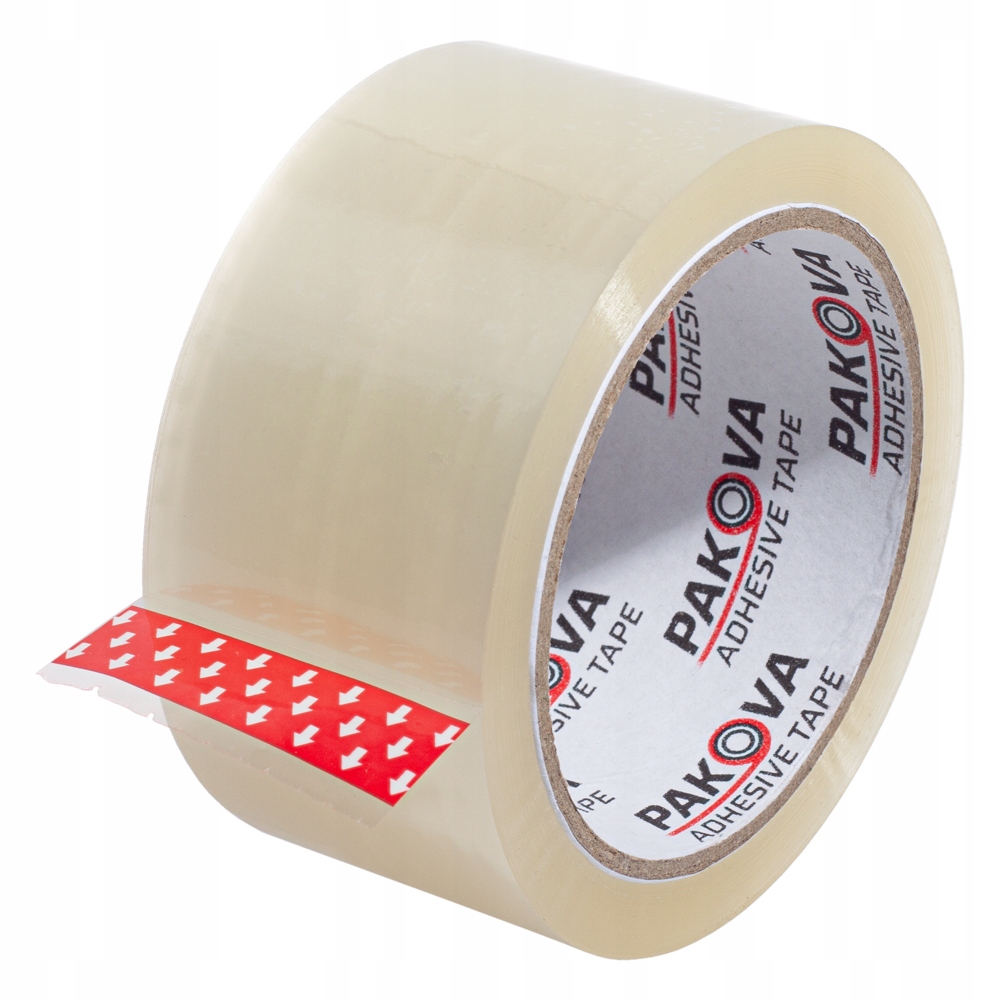 TAŚMA PAKOWA klejąca 48/66y PAKOVA BEZBARWNA HOTMELT