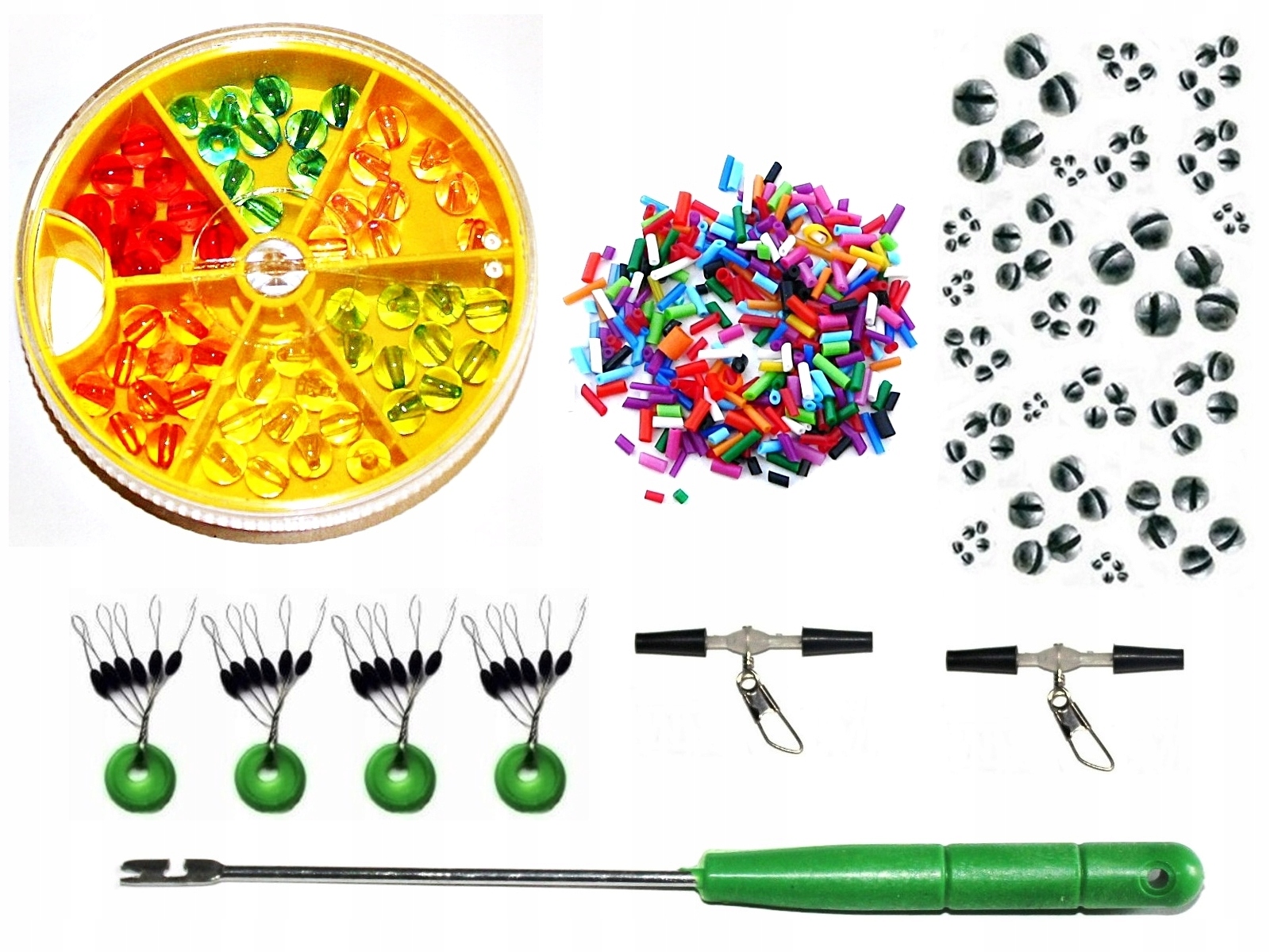 ZWIJADEŁKA + SKRZYNKA + AKCESORIA WĘDKARSKIE NA KAŻDĄ RYBĘ. Szerokość produktu 2 cm