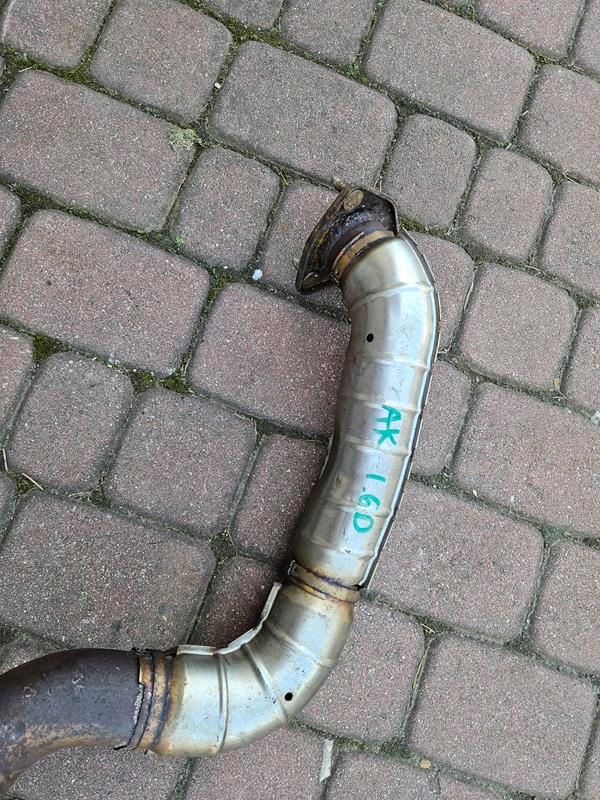 pipe exhaust pipe net tlumik 1.6CDTI Opel Astra V K