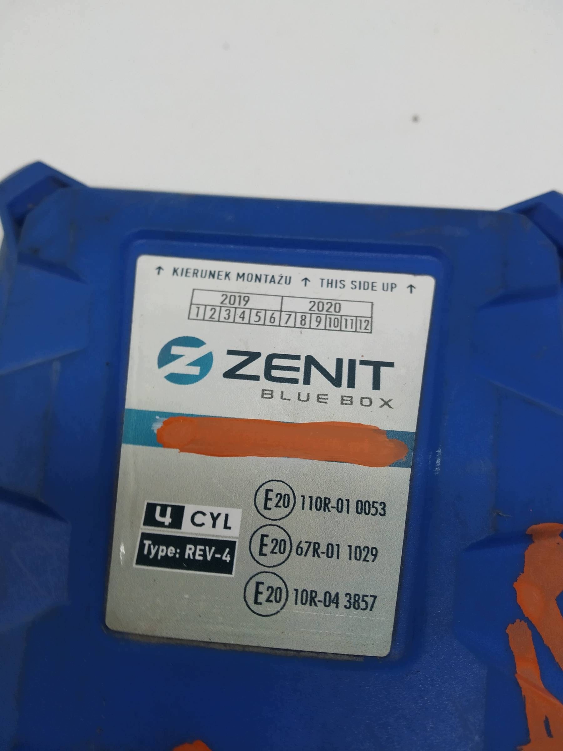Bedienteil LPG ZENIT BLUE BOX REV-4 4-CYL Renault Scenic II (2003-2009)