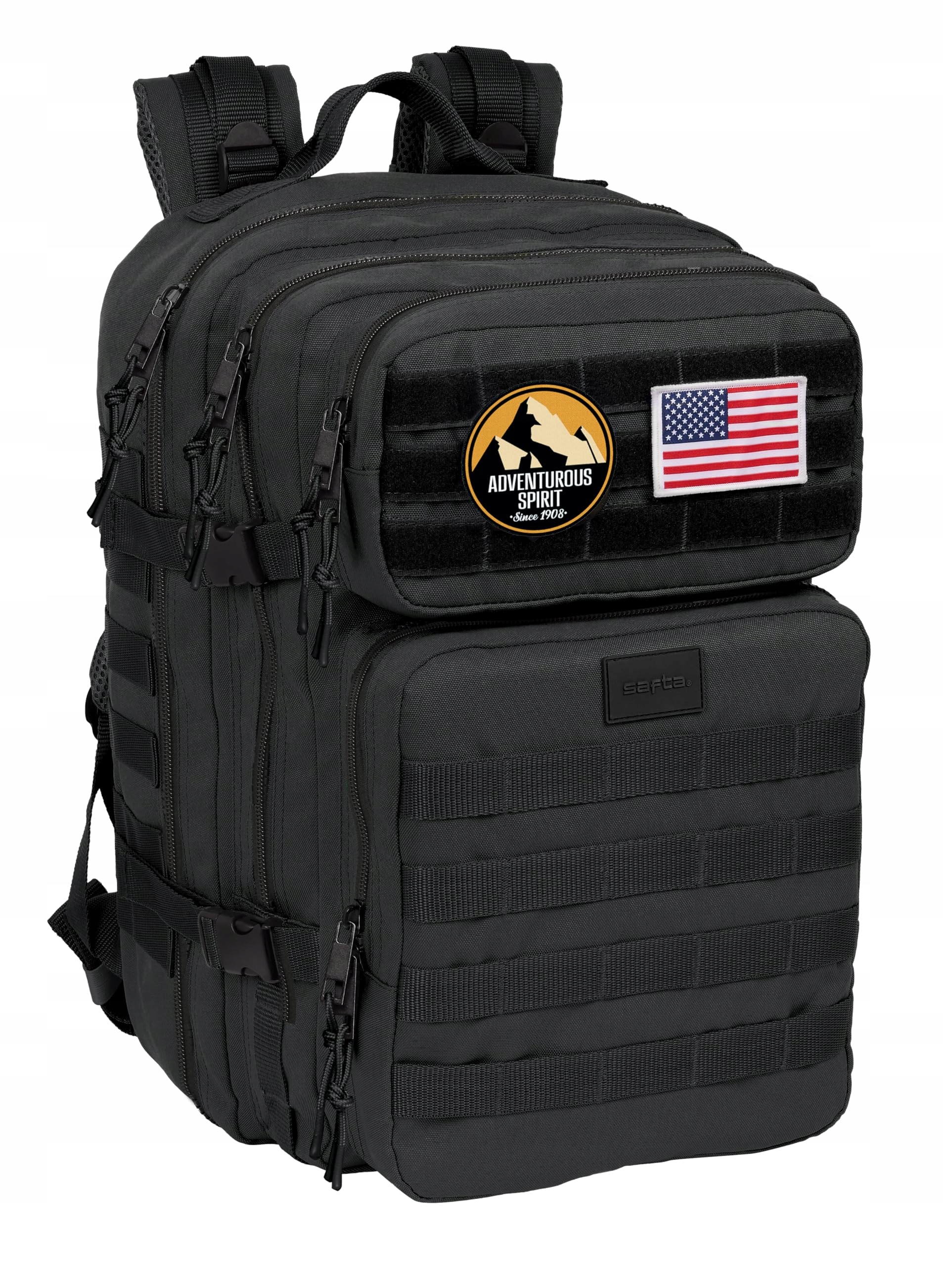 Safta M555 Basic Rucksack pro Laptops 39,6 cm, šedý